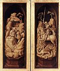 Rogier van der Weyden Sforza Triptych exterior painting